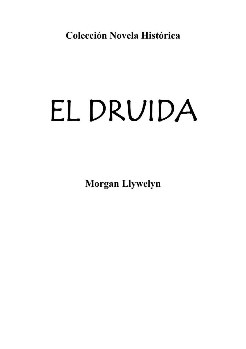 Portada de El druida